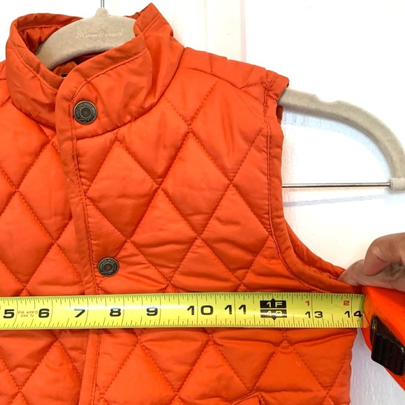 Janie and Jack quilted puffer vest jacket mock neck outerwear kids toddler 2T - Picture 5 of 7